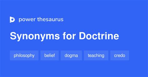 doctrine synonym